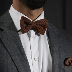 Tailor Toki Noeud Papillon En Tricot Chocolat -Trendhim en ligne rst megashoot bow ties 15326 2