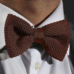 Tailor Toki Noeud Papillon En Tricot Chocolat -Trendhim en ligne rst megashoot bow ties 15326 2 bm