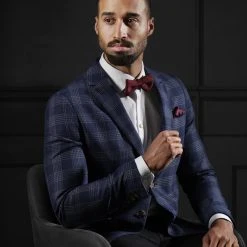 Tailor Toki Noeud Papillon Tricoté Bordeaux -Trendhim en ligne rst megashoot bow ties 15329 1