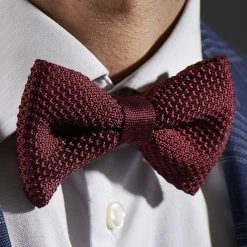 Tailor Toki Noeud Papillon Tricoté Bordeaux -Trendhim en ligne rst megashoot bow ties 15329 2 bm