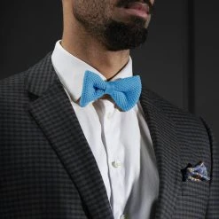 Tailor Toki Noeud Papillon Tricoté Bleu Céruléen 9 Tailor Toki Noeud Papillon Tricoté Bleu Céruléen -Trendhim en ligne rst megashoot bow ties 15345 2