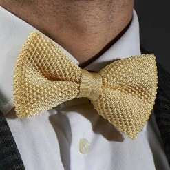 Tailor Toki Noeud Papillon Tricoté Jaune Clair -Trendhim en ligne rst megashoot bow ties 15348 2 bm