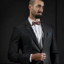 Tailor Toki Nœud Papillon Bourgogne à Motif Floral -Trendhim en ligne rst megashoot bow ties 15369 1