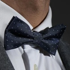 Tailor Toki Noeud Papillon Bleu Marine à Motifs Blancs -Trendhim en ligne rst megashoot bow ties 15378 2 bm