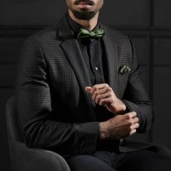 Trendhim Noeud Papillon En Soie Verte à Pois Blancs 10 Trendhim Noeud Papillon En Soie Verte à Pois Blancs -Trendhim en ligne rst megashoot bow ties 15539 1