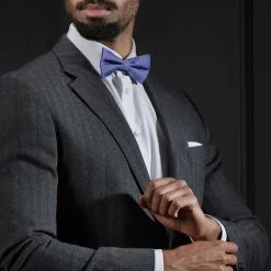 Trendhim Noeud Papillon Prénoué En Soie Bleu Pastel à Pois Blancs -Trendhim en ligne rst megashoot bow ties 15552 1