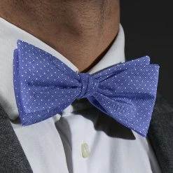 Trendhim Noeud Papillon En Soie Bleu Pastel à Pois Blancs -Trendhim en ligne rst megashoot bow ties 16259 2 bm