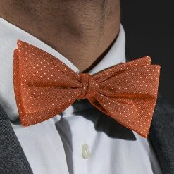 Trendhim Noeud Papillon En Soie Brune à Pois Blancs -Trendhim en ligne rst megashoot bow ties 16267 2 bm