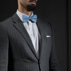 Trendhim Noeud Papillon En Soie Bleue à Pois -Trendhim en ligne rst megashoot bow ties 16269 1