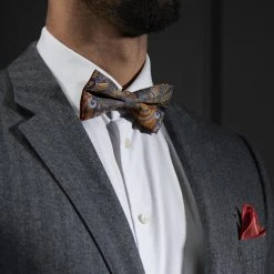 Bohemian Revolt Noeud Papillon Boho En Soie Bert -Trendhim en ligne rst megashoot bow ties 17462 2 ny