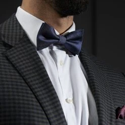 Tailor Toki Noeud Papillon Bleu Marine Et Bordeaux -Trendhim en ligne rst megashoot bow ties 17717 2