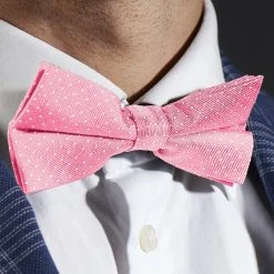 Trendhim Noeud Papillon En Soie Rose à Pois Blancs -Trendhim en ligne rst megashoot bowties 15548 2bm