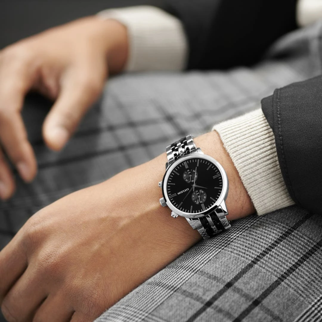 Lucleon Montre En Acier Inoxydable Lloyd Kellan 7 Lucleon Montre En Acier Inoxydable Lloyd Kellan – Image 5