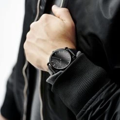 Seizmont Montre Minimaliste Aether Isaac Noire Et Rouge -Trendhim en ligne rst watch sz aether ivanmar productpage red 24596 1x1 2 11