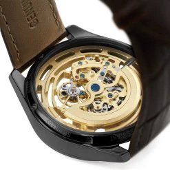 Seizmont Montre Squelette Automatique Seffren Motus 13 Seizmont Montre Squelette Automatique Seffren Motus -Trendhim en ligne seffren motus black gold brown 4