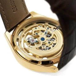 Seizmont Montre Squelette Automatique Steele Motus -Trendhim en ligne steele motus gold gold brown 4