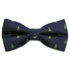 Trendhim Nœud Papillon Bleu Marine à Motifs De Sapins De Noël